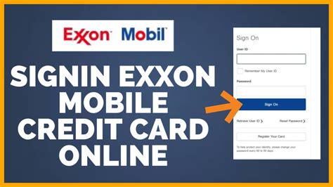 exon mobill smart card|exxon mobile credit login.